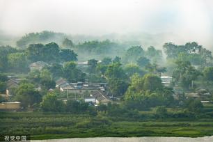 大连：东风水库云海翻涌