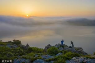 大连：东风水库云海翻涌