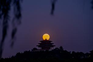 年度“最大满月”亮相夜空