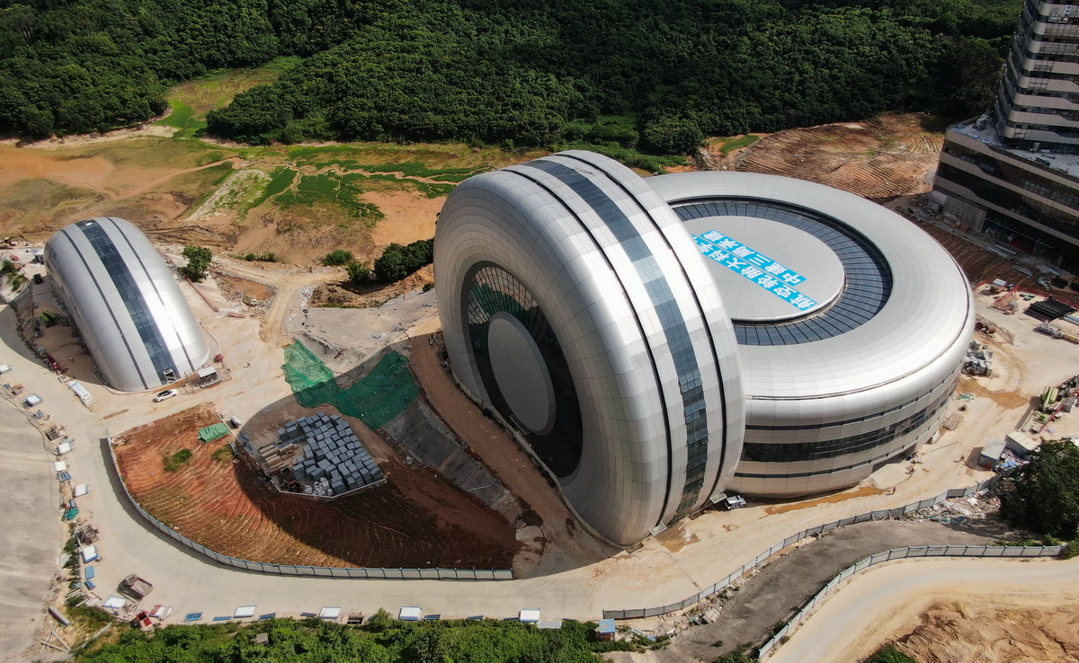 航空轮胎大科学中心主体建筑完工