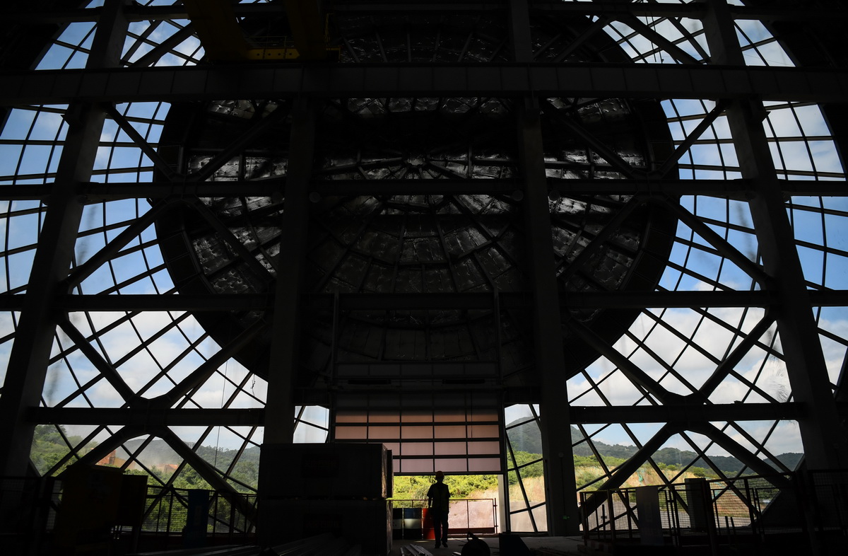 航空轮胎大科学中心主体建筑完工