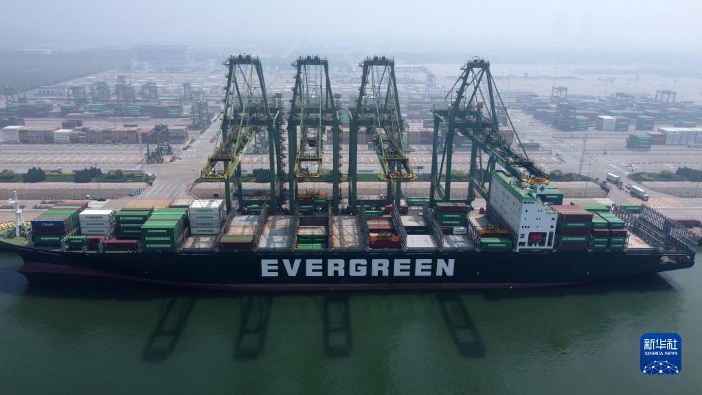 天津港上半年吞吐量实现“双增长”