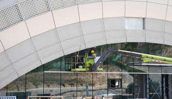 航空轮胎大科学中心主体建筑完工