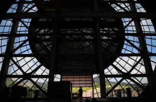 航空轮胎大科学中心主体建筑完工