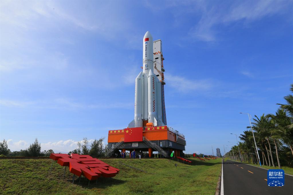 问天实验舱近日择机实施发射 组合体已转运至发射区