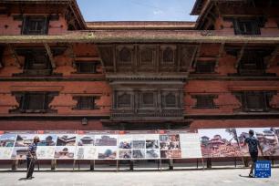 中国援助尼泊尔九层神庙建筑群文物本体维修完成