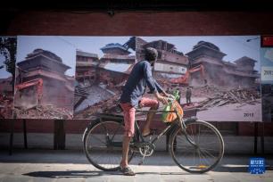 中国援助尼泊尔九层神庙建筑群文物本体维修完成