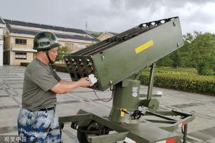 浙江长兴：人工增雨缓解旱情