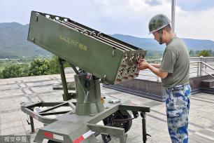 浙江长兴：人工增雨缓解旱情