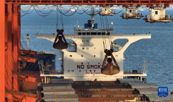 曹妃甸港区上半年货物吞吐量同比增长10.86％