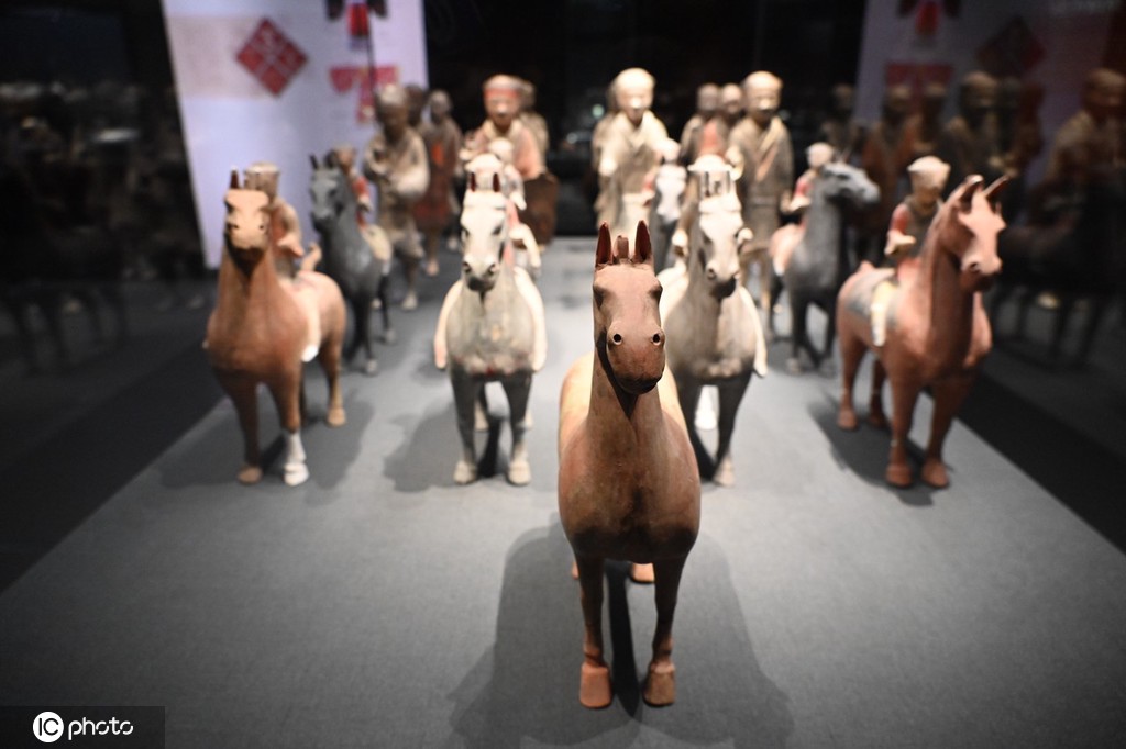 一大波秦始皇陵兵马俑亮相上海