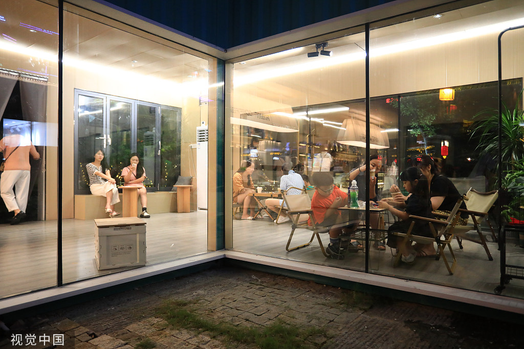 江苏淮安：里运河畔夜经济升温