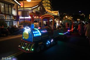 江苏淮安：里运河畔夜经济升温