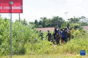 中老“和平列车-2022”人道主义医学救援联合演习开幕