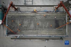 哈伊高铁施工忙