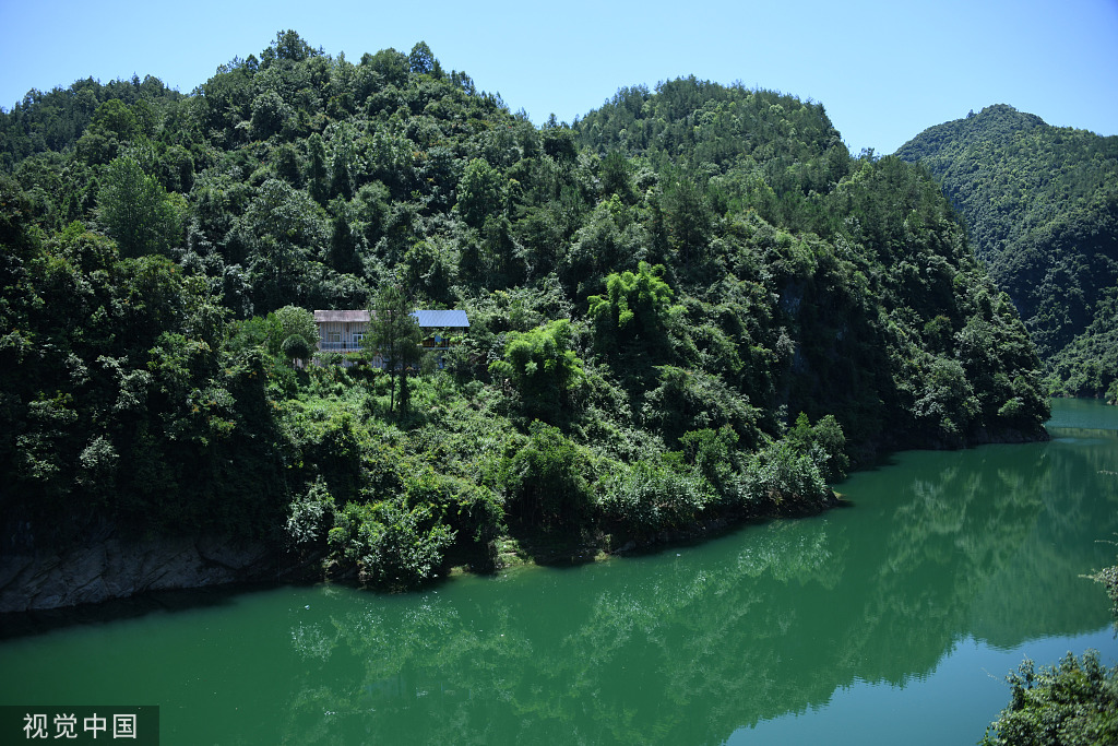 湖北恩施：贡水河湿地公园绘就生态画卷