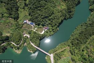 湖北恩施：贡水河湿地公园绘就生态画卷