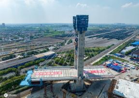 世界首座齿轮齿轨式转体斜拉桥顺利转体