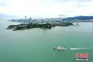 “海巡06”轮开展巡航搜救一体化行动