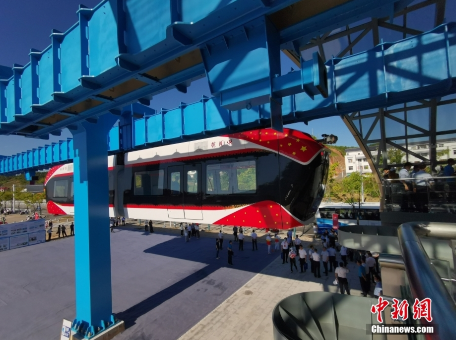 中国首条永磁磁浮轨道交通工程试验线竣工