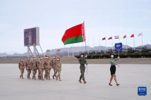 “国际军事比赛-2022”中国库尔勒赛区开幕