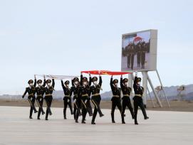 “国际军事比赛-2022”中国库尔勒赛区开幕