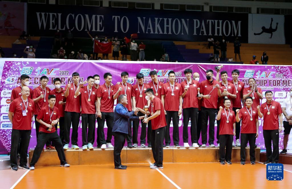 男排亚洲杯：中国队夺冠
