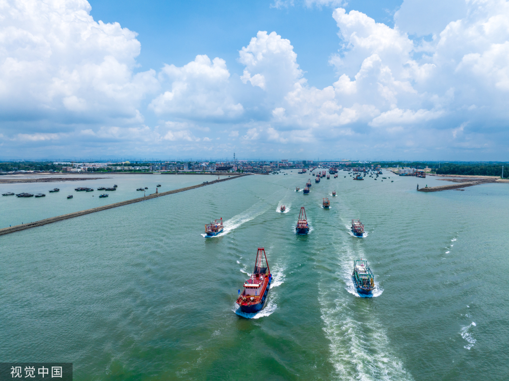 广西防城港：北部湾开海节举行
