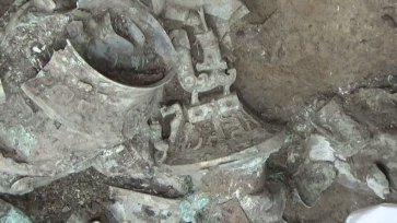 又“上新”了 三星堆发现第一件带翅膀神兽