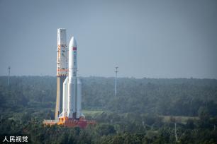 梦天实验舱舱箭组合体转运至发射区 近日将择机实施发射
