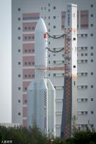 梦天实验舱舱箭组合体转运至发射区 近日将择机实施发射