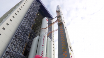 梦天实验舱舱箭组合体转运至发射区 近日将择机实施发射