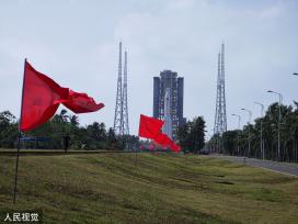 梦天实验舱舱箭组合体转运至发射区 近日将择机实施发射