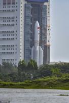 梦天实验舱舱箭组合体转运至发射区 近日将择机实施发射