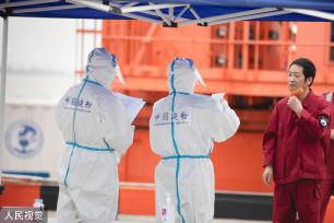 “雪龙2”号极地科考船上海开启中国第39次南极考察之行