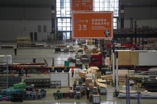 2022第五届进博会开幕倒计时10天 主场馆已全面定妆