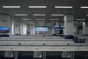 2022第五届进博会开幕倒计时10天 主场馆已全面定妆