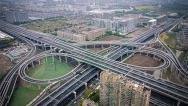 浙江杭州：320国道快速路二期通车