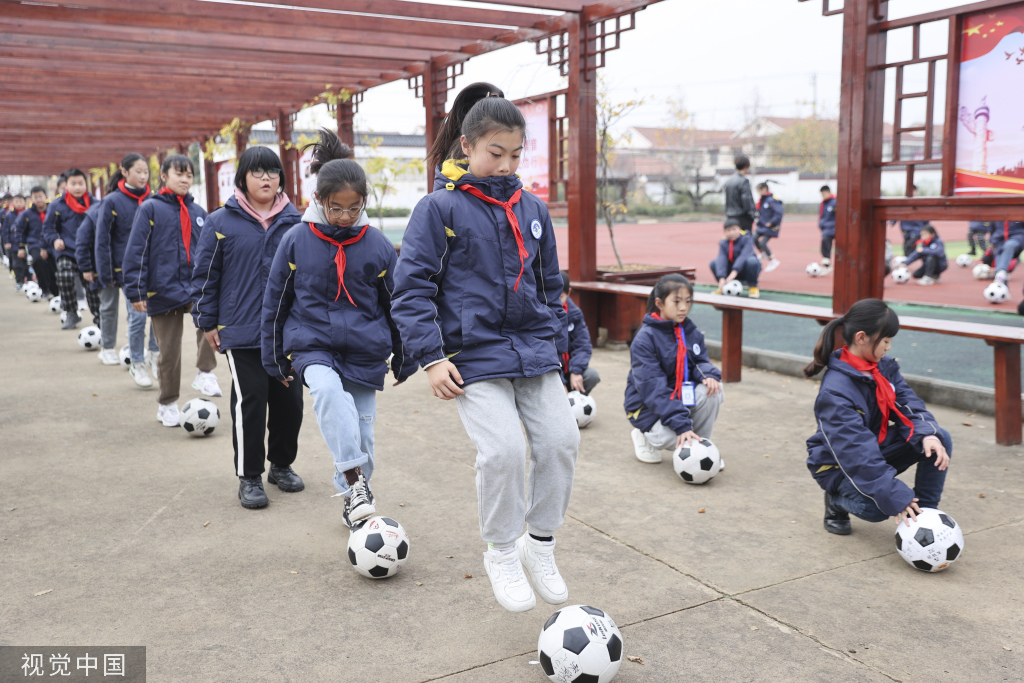 
北医六院黄牛代挂号电话票贩子号贩子网上预约挂号,住院检查加快,江苏连云港：校园内普及足球运动 学生大课间练习快乐足球操