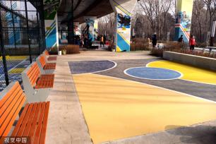 沈阳：皇姑区桥下进行空间整治 白山路桥下公园正式投入使用