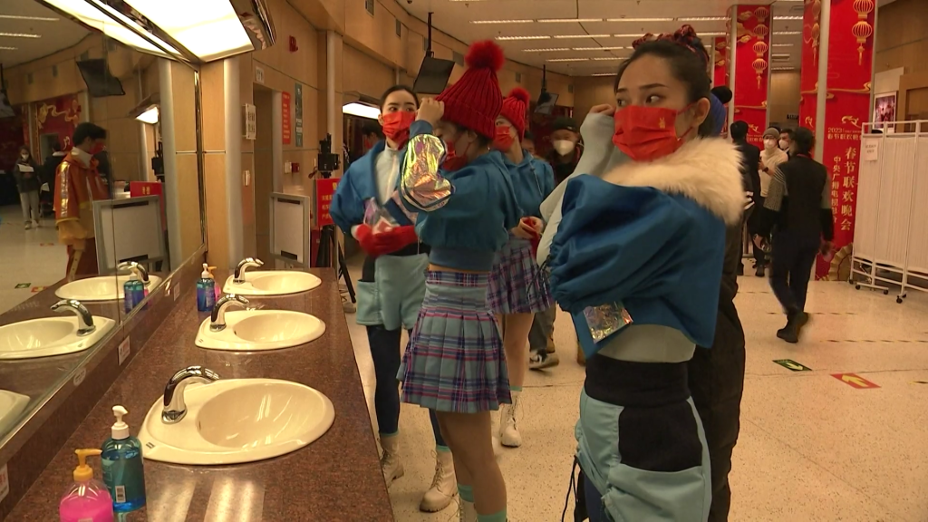 2023年央视春晚首次联排举行