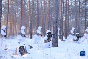 新年开训练兵忙