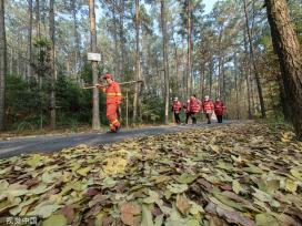 四川内江：护林员加强巡查 防范林地火灾隐患