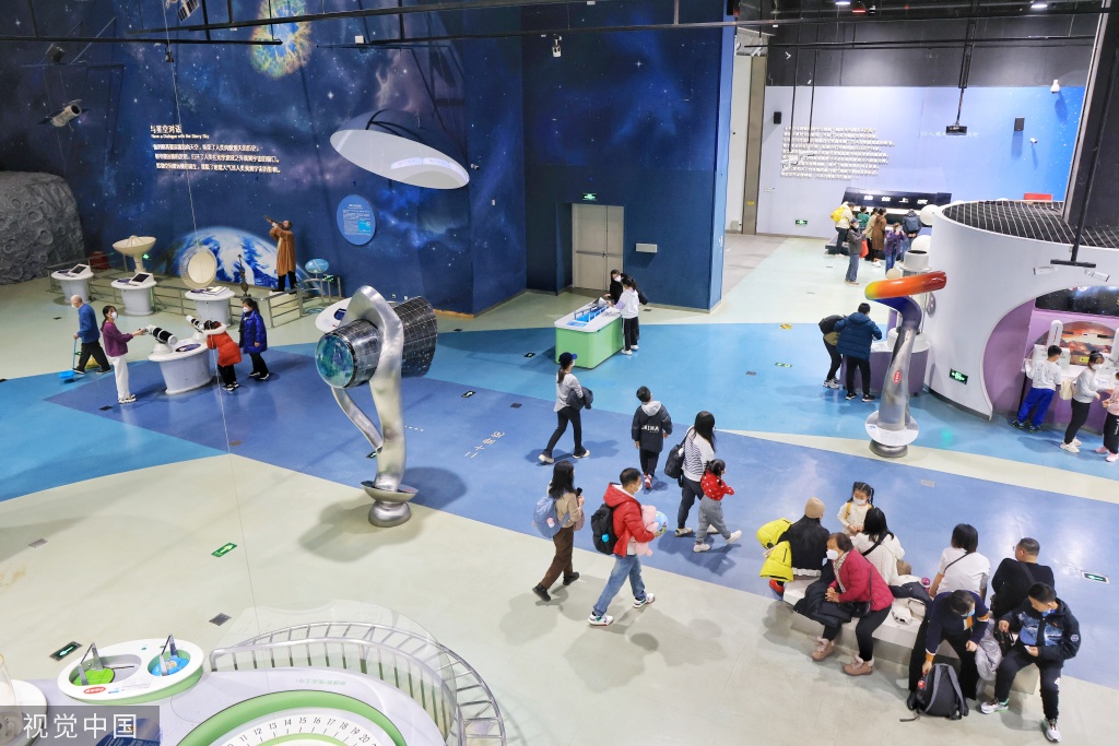 北京：中国科学技术馆恢复开馆 游客预约错峰参观