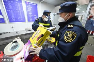 上海：春节前洋山口岸迎进口鲜果入境潮