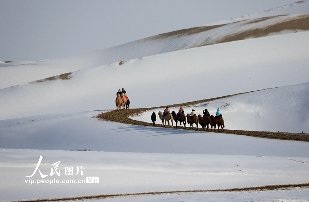 甘肃敦煌：春节临近 旅游升温