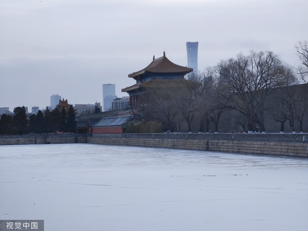 北京迎来癸卯兔年首场降雪