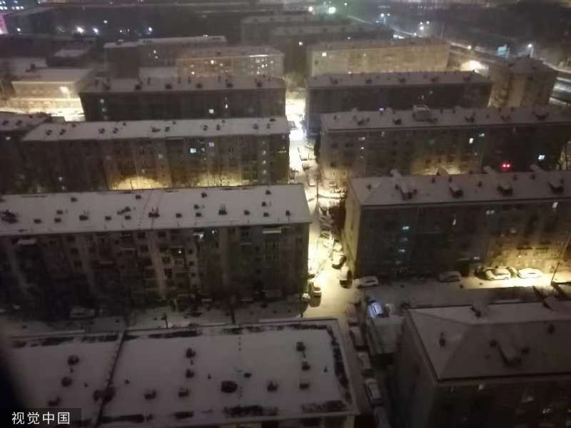 北京迎来癸卯兔年首场降雪