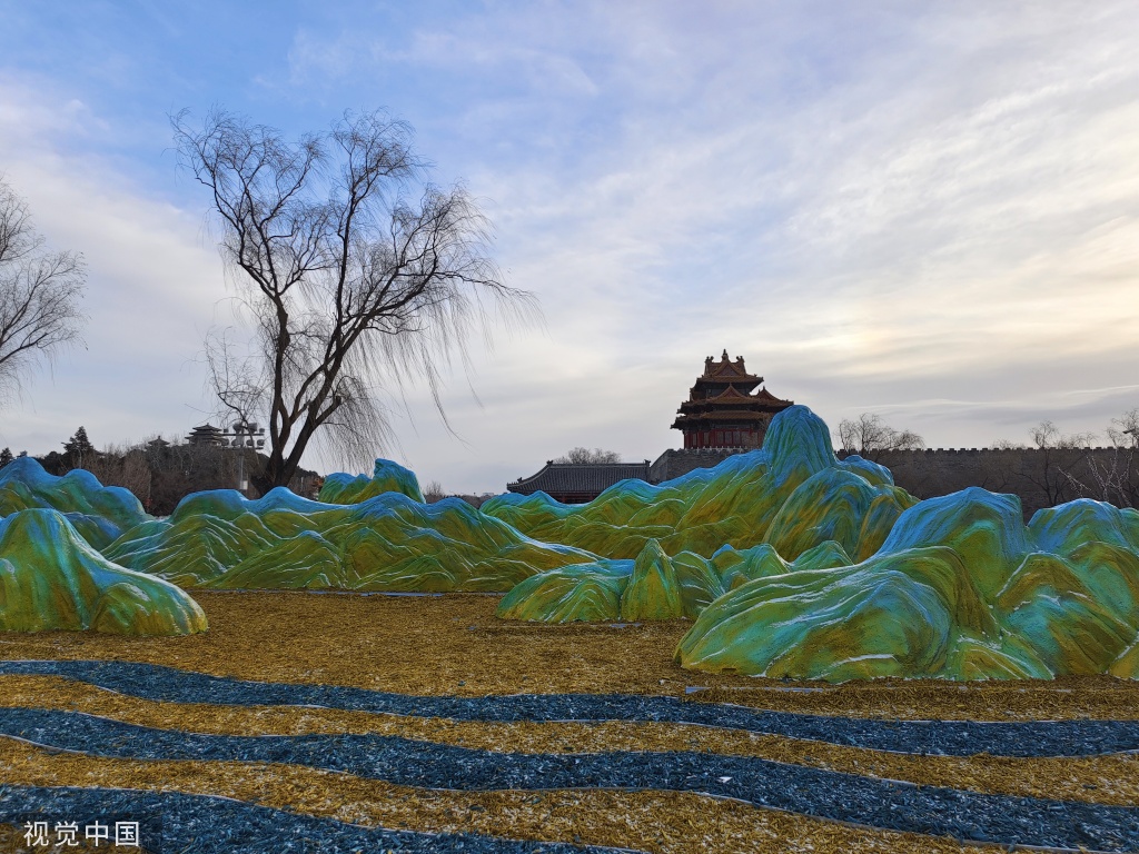 北京迎来癸卯兔年首场降雪