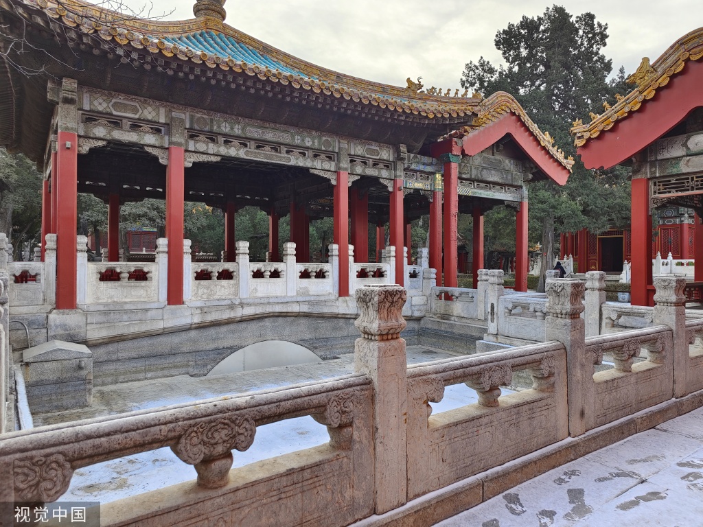 北京迎来癸卯兔年首场降雪